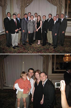 Dr. Kiefer and the Clinical Attendings from Einstein, Audra and her classmates…and Wyatt!